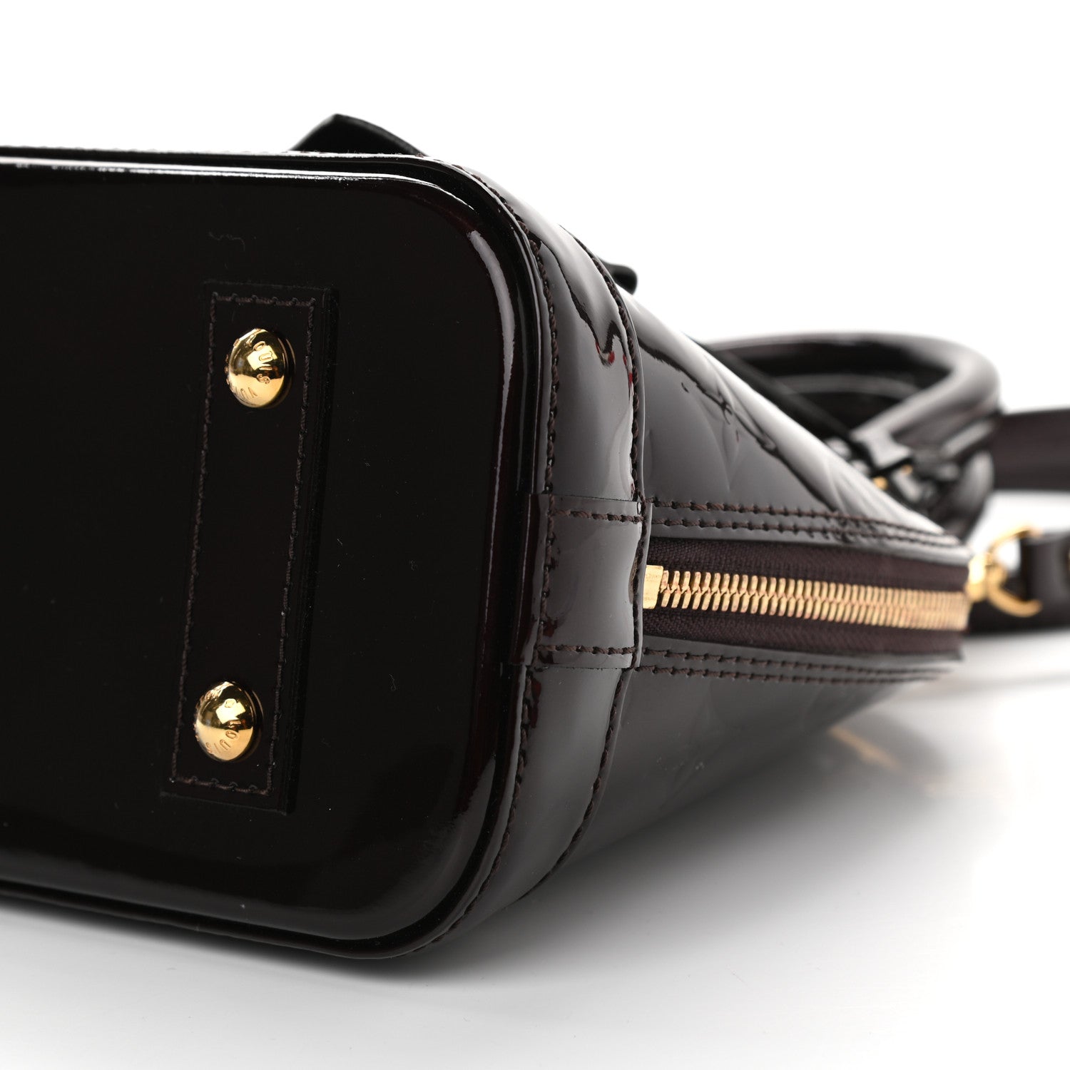 Louis Vuitton Vernis Alma BB Amarante 8 of 8