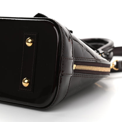 Louis Vuitton Vernis Alma BB Amarante 8 of 8