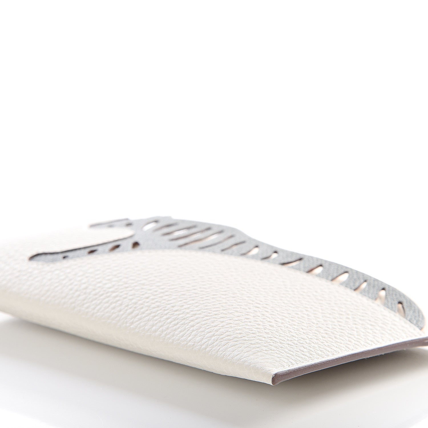 Hermes Togo Epsom Rooroo Pouch Craie Vert Amande Gris Pearl 6 of 10