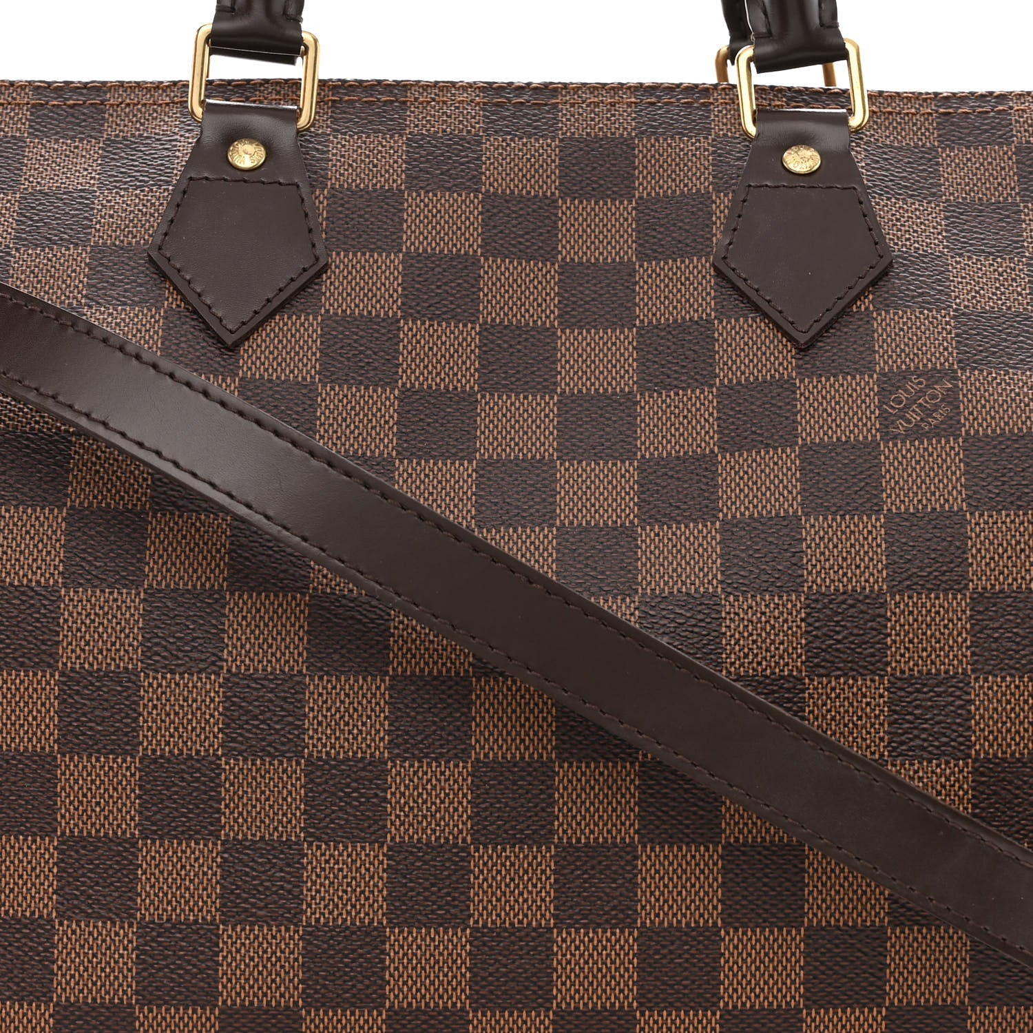 Louis Vuitton Damier Ebene Speedy Bandouliere 30 8 of 11