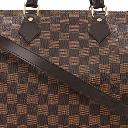 Louis Vuitton Damier Ebene Speedy Bandouliere 30 8 of 11