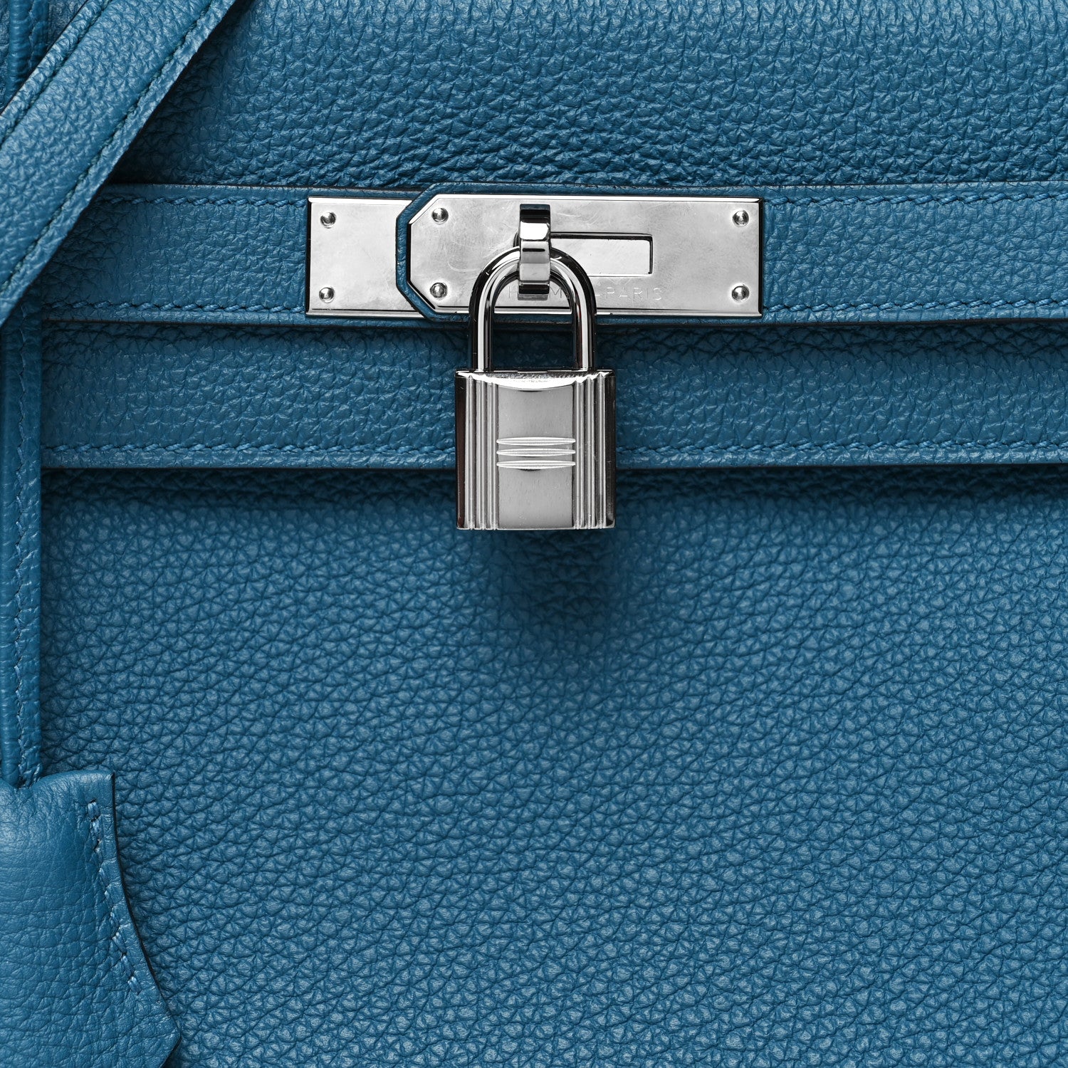 Hermes Togo Kelly Retourne 28 Bleu De Galice 8 of 13