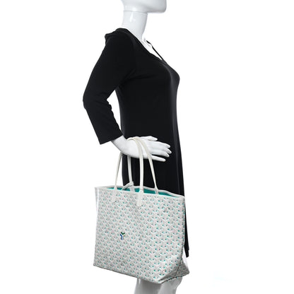 Goyard Goyardine Saint Louis Claire Voie PM White Opaline 2 of 11