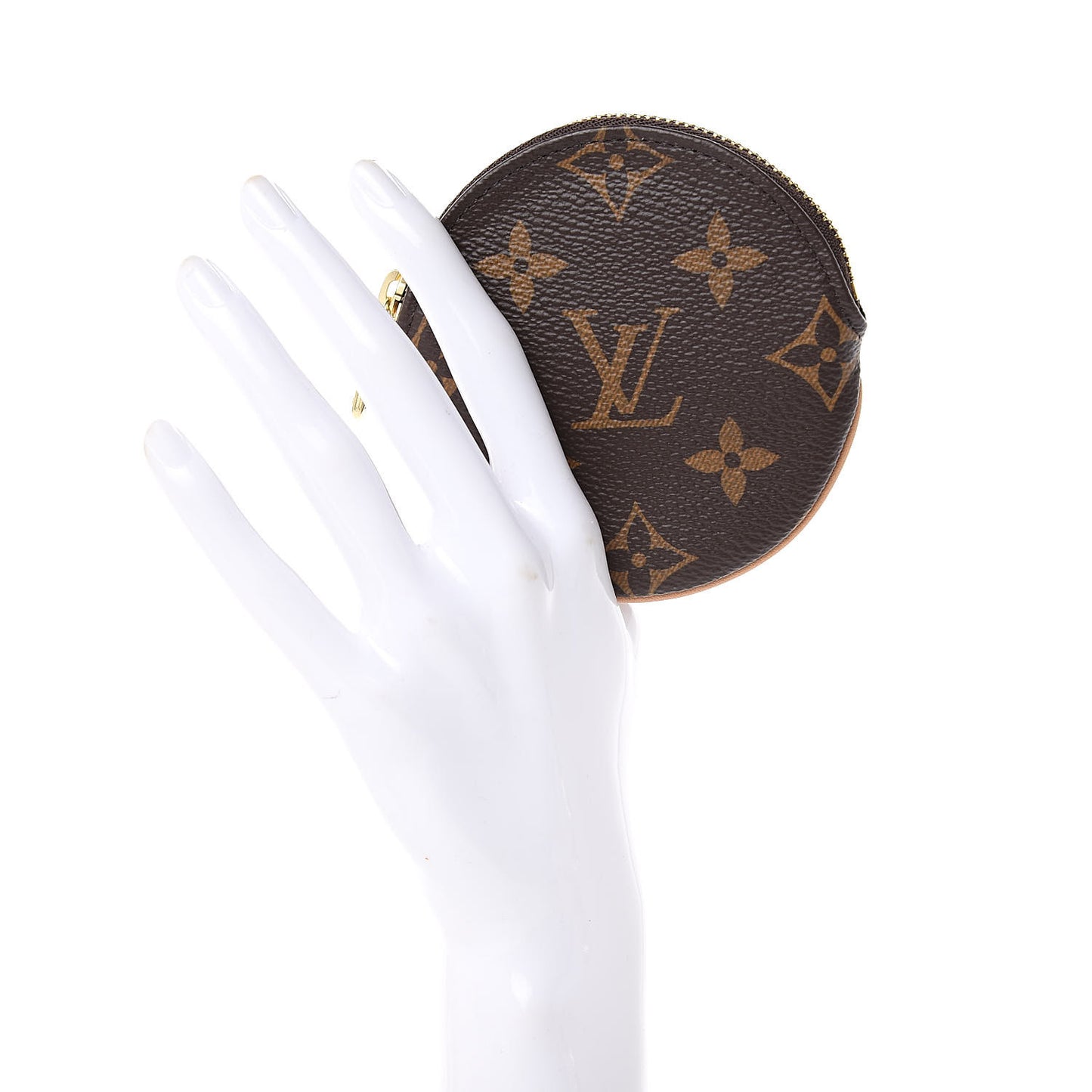 Monogram Round Coin Purse