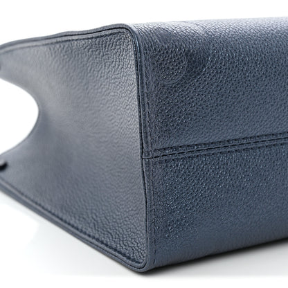Louis Vuitton Metallic Empreinte Monogram Giant Onthego PM Navy Nacre 8 of 10