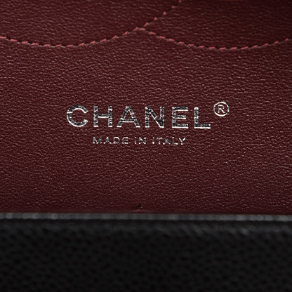 Chanel Caviar Quilted Jumbo Double Flap Black 6 of 8