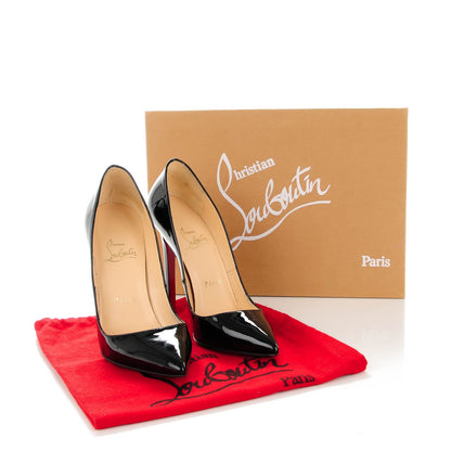 Christian Louboutin Patent Pigalle 120 Pumps 35 Black 7 of 7