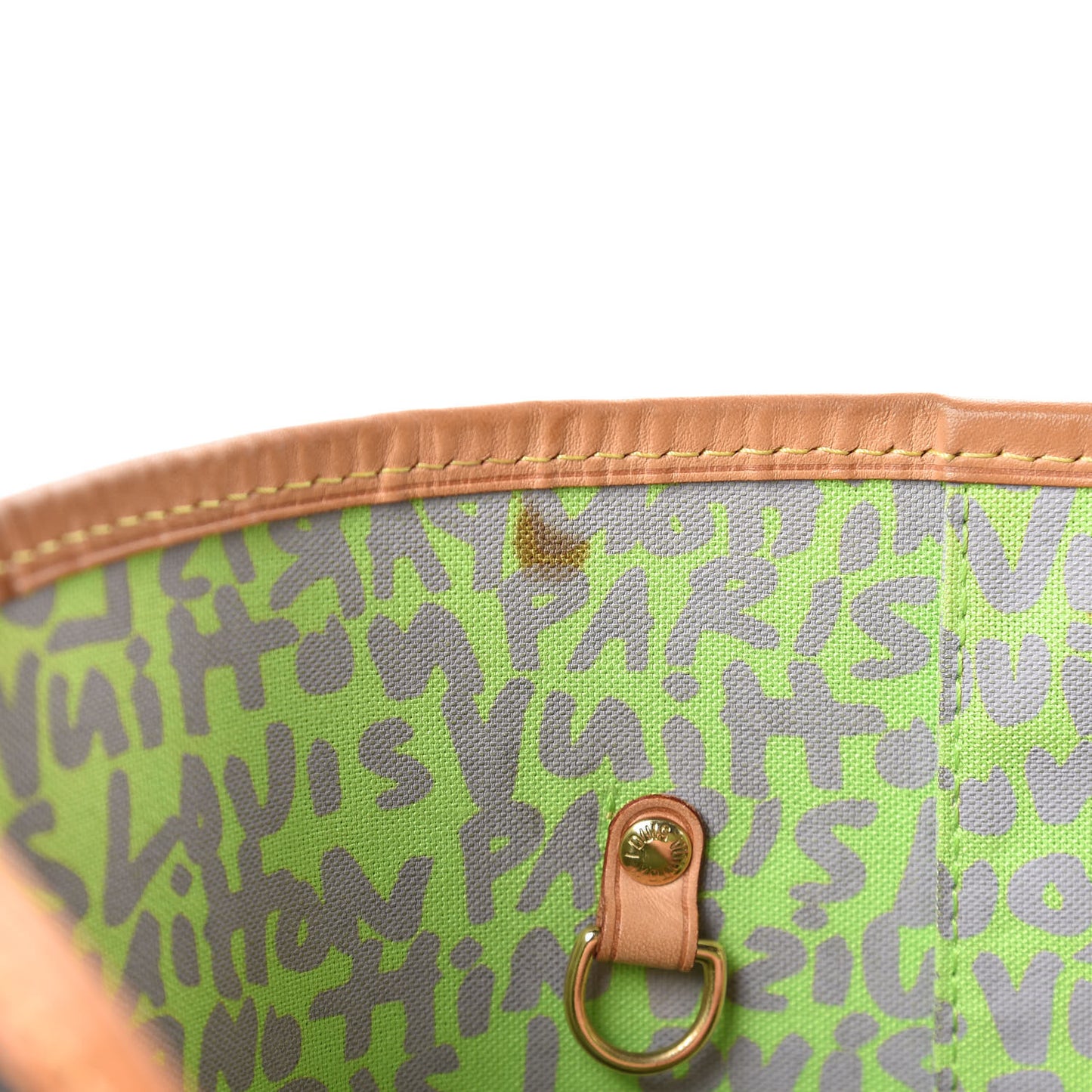 Monogram Graffiti Neverfull GM Green
