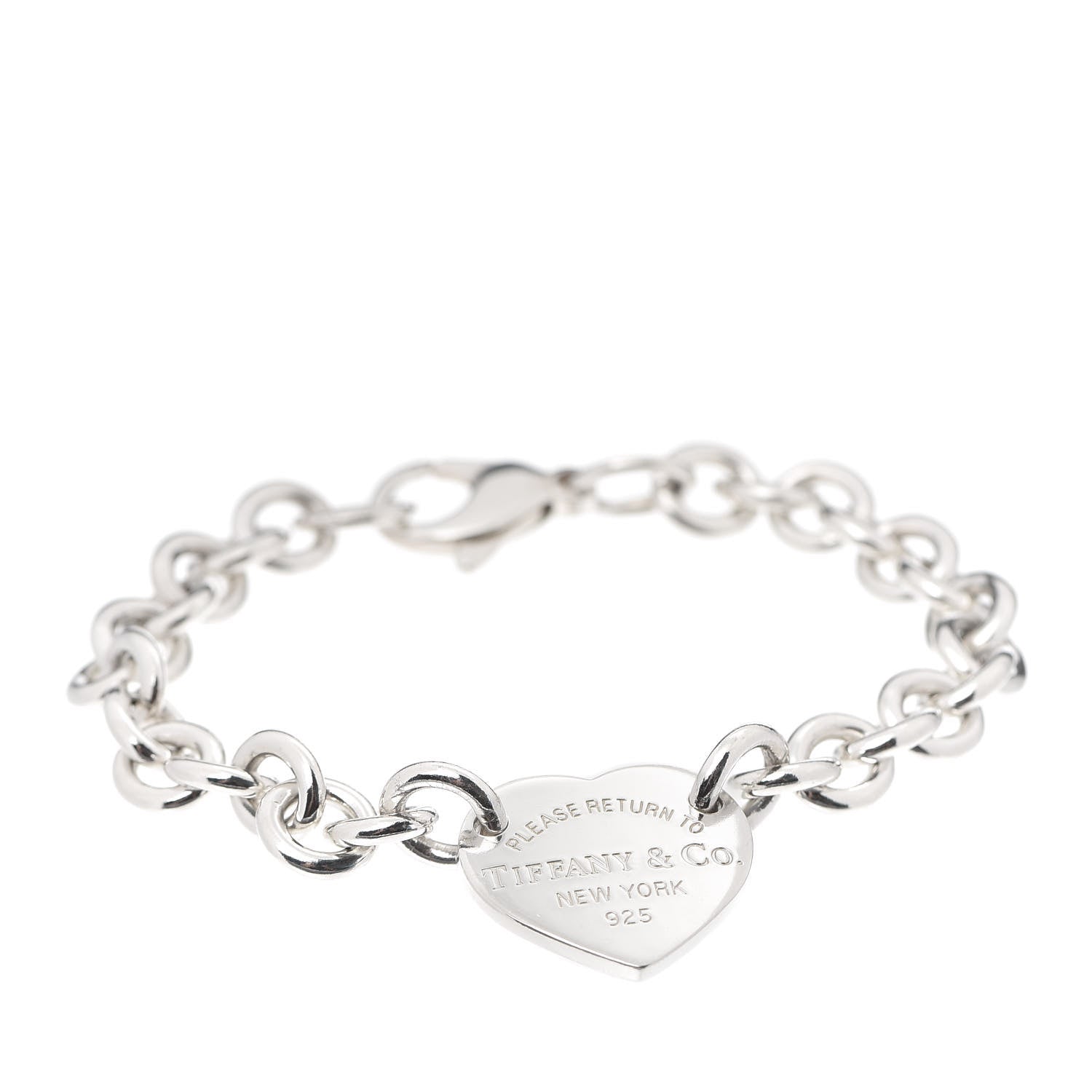 アクセサリー tiffany&co return to heart bracelet 925 Tiffany Co Sterling Silver Return To Heart Padlock Lock