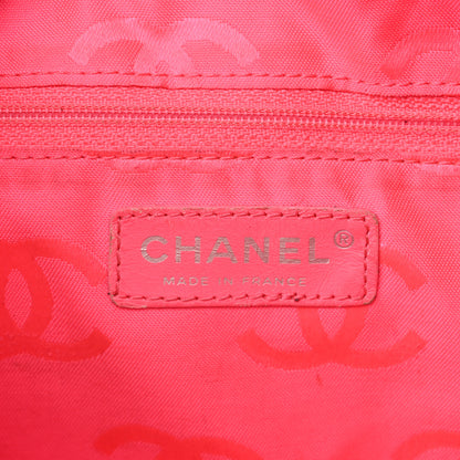 Chanel Calfskin Quilted Large Cambon Bowler Black White 6 of 11