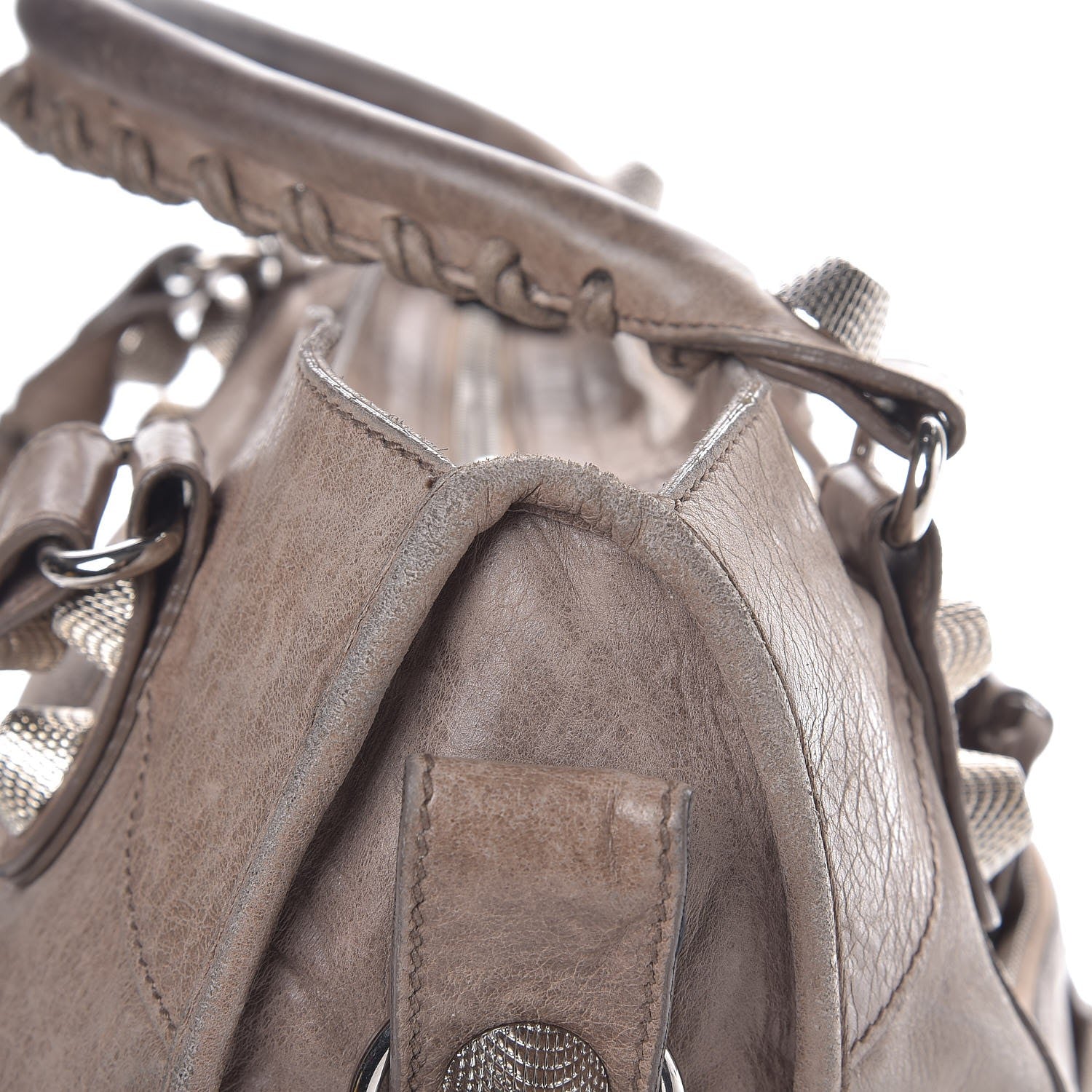 Balenciaga Agneau Giant 21 Silver Hardware City Noix 15 of 18