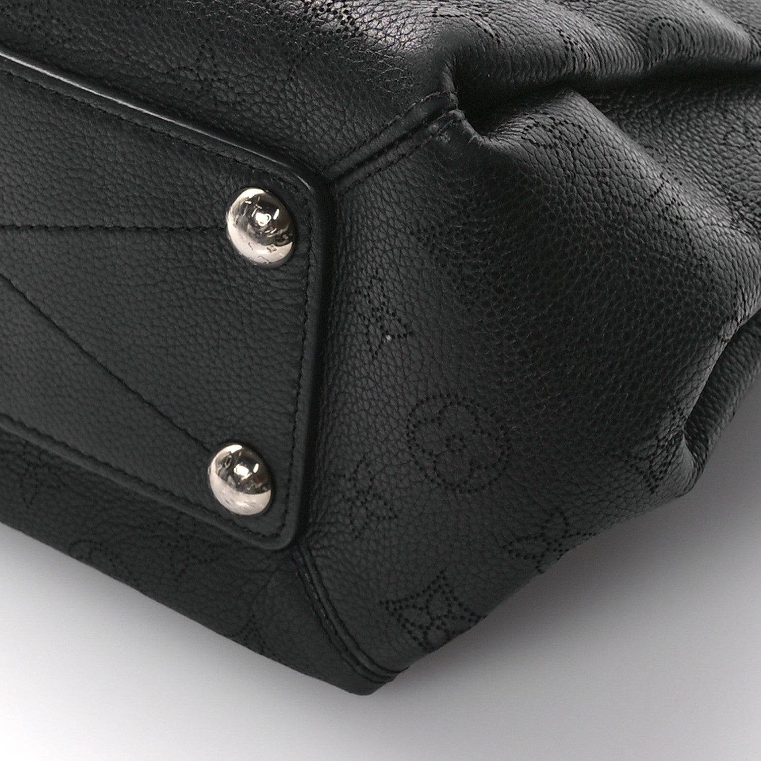 Louis Vuitton Mahina Babylone Chain BB Black 10 of 11