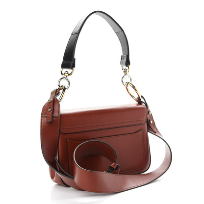 Chloe Calfskin Small C Double Carry Sepia Brown 3 of 9