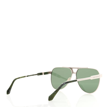 Louis Vuitton Metal 1.1 Evidence Pilot Sunglasses Z1587W Green 4 of 8
