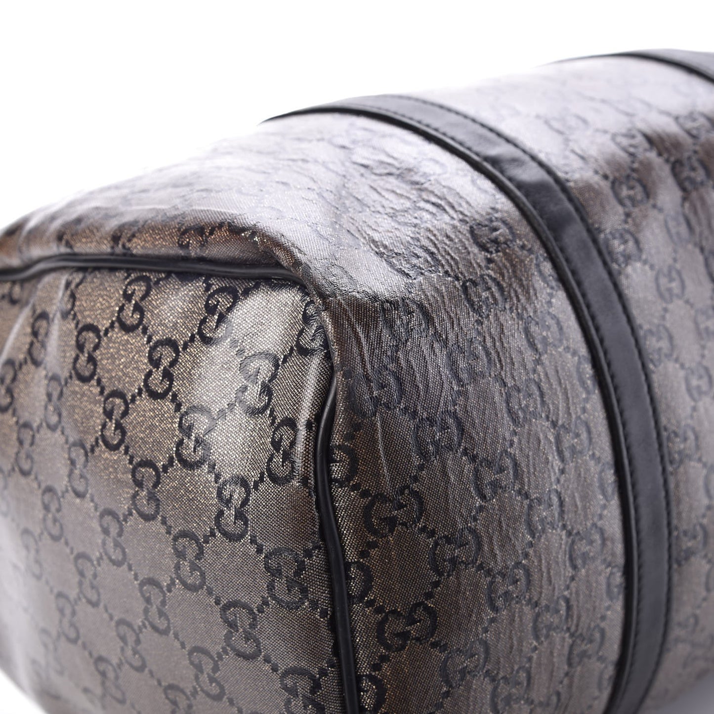 Crystal Monogram Medium Joy Boston Black