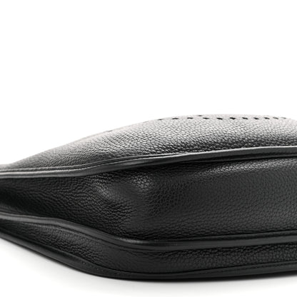 Hermes Taurillon Clemence EVELYNE III PM Black 9 of 11