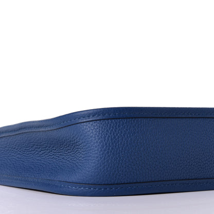Hermes Taurillon Maurice Zigzag Evelyne TPM Deep Bleu Bleu Zellige Indigo Black 7 of 9
