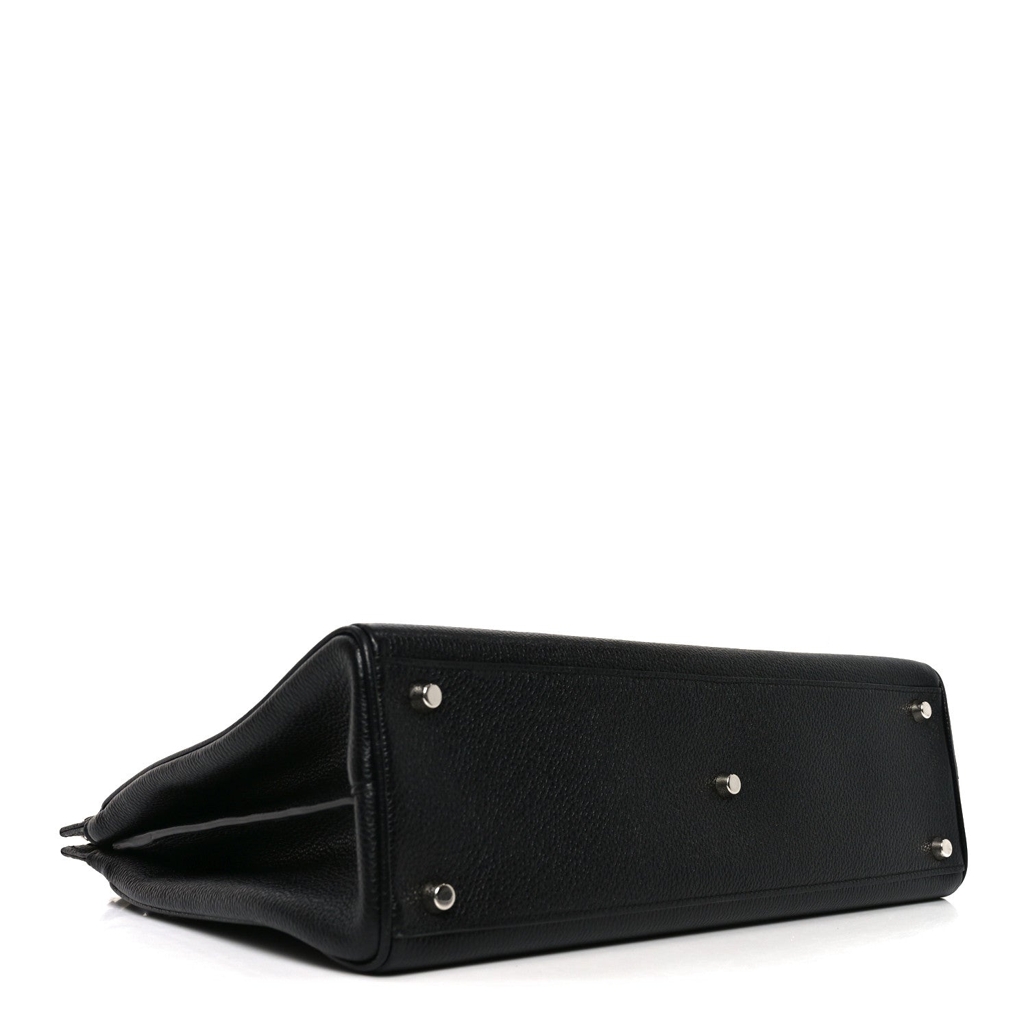 Gucci Grainy Calfskin Medium Zumi Top Handle Bag Black 4 of 10