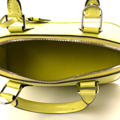 Louis Vuitton Epi Jacquard Alma BB Yellow Citron 4 of 9