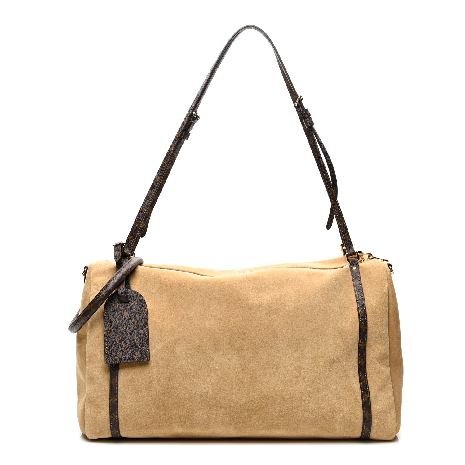 Louis Vuitton Suede Monogram Express GM Brown 1 of 8