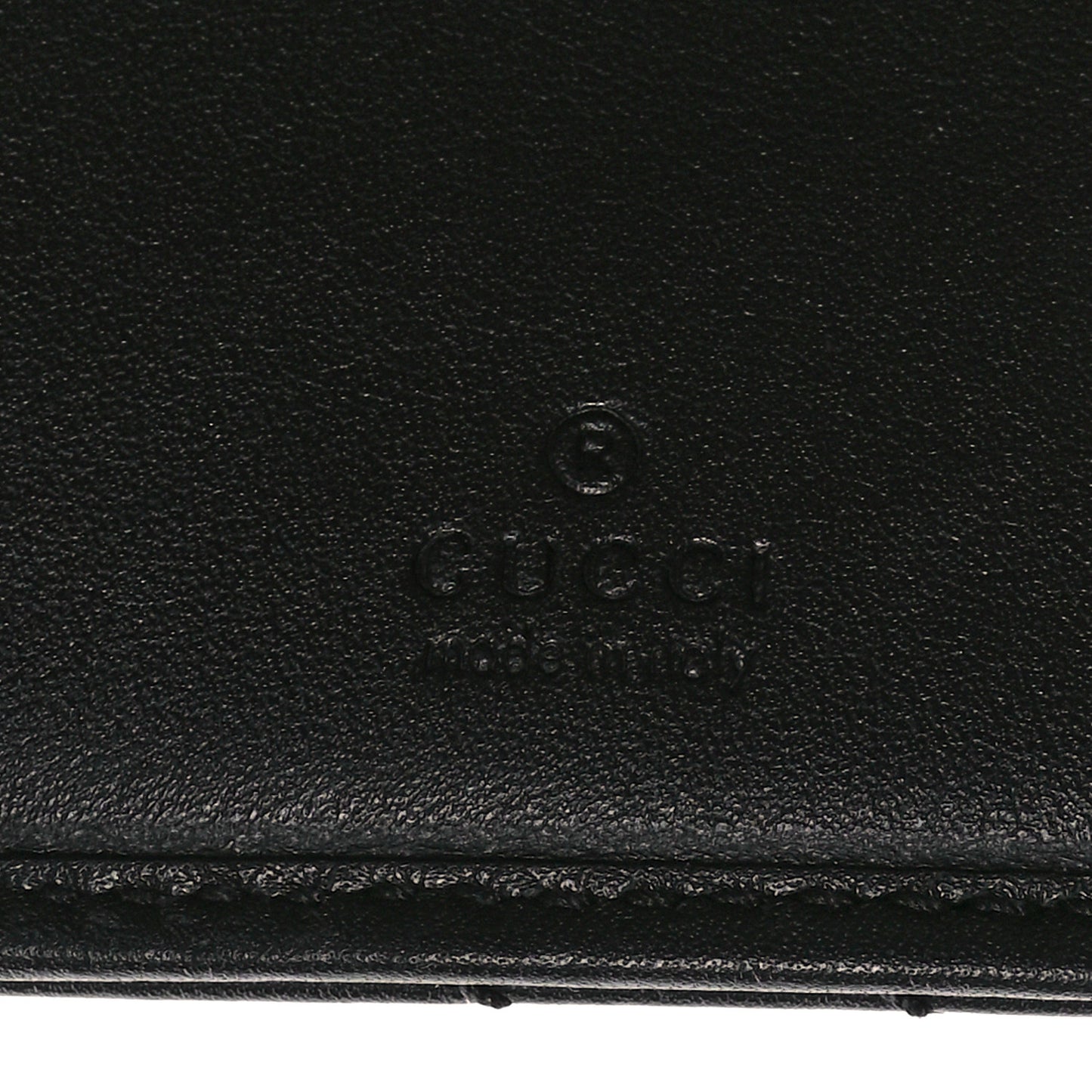 Calfskin Matelasse GG Marmont Wallet Black