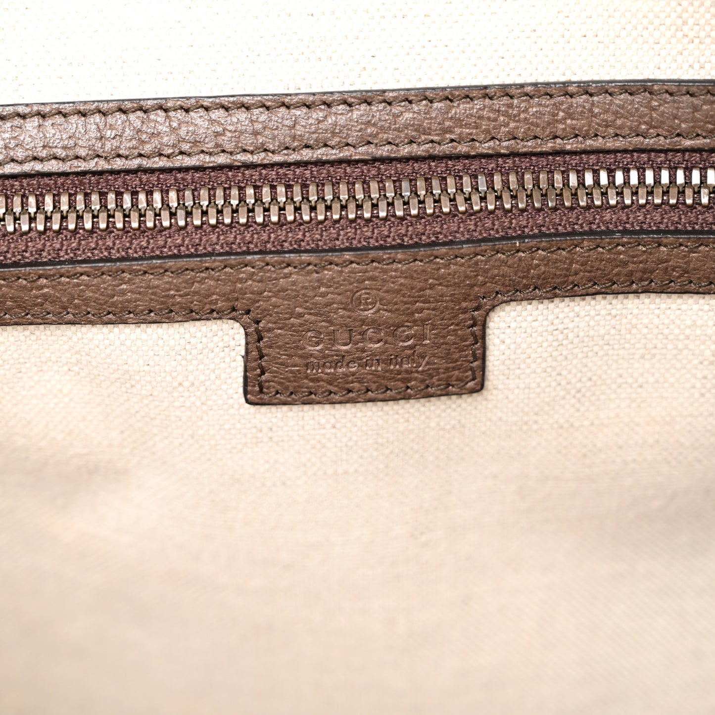 GG Supreme Monogram Textured Dollar Calfskin Web Medium Ophidia Carry-On Duffle Bag Beige Ebony New Acero