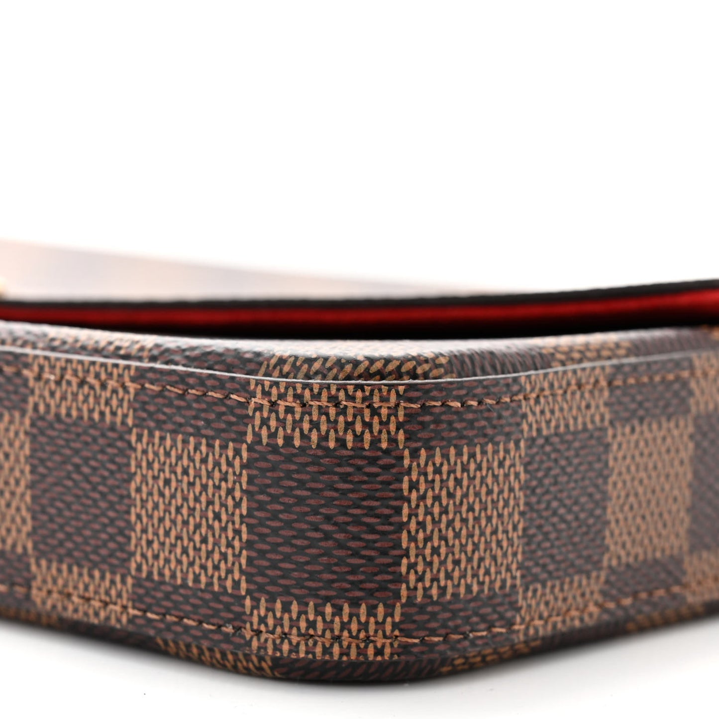 Damier Ebene Pochette Felicie Chain Wallet