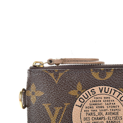 Louis Vuitton Monogram Complice Trunks and Bags Key Pouch Beige 8 of 9