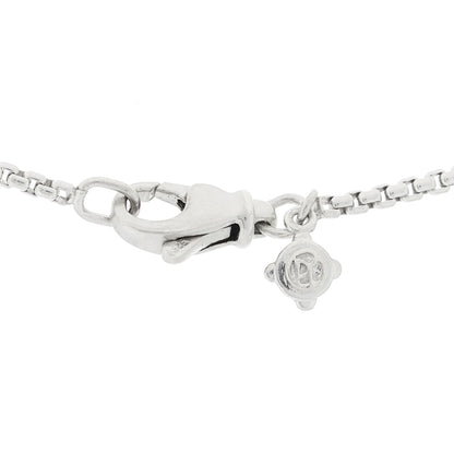 David Yurman Sterling Silver Diamond Pave 29mm Crossover Cross Necklace 5 of 5