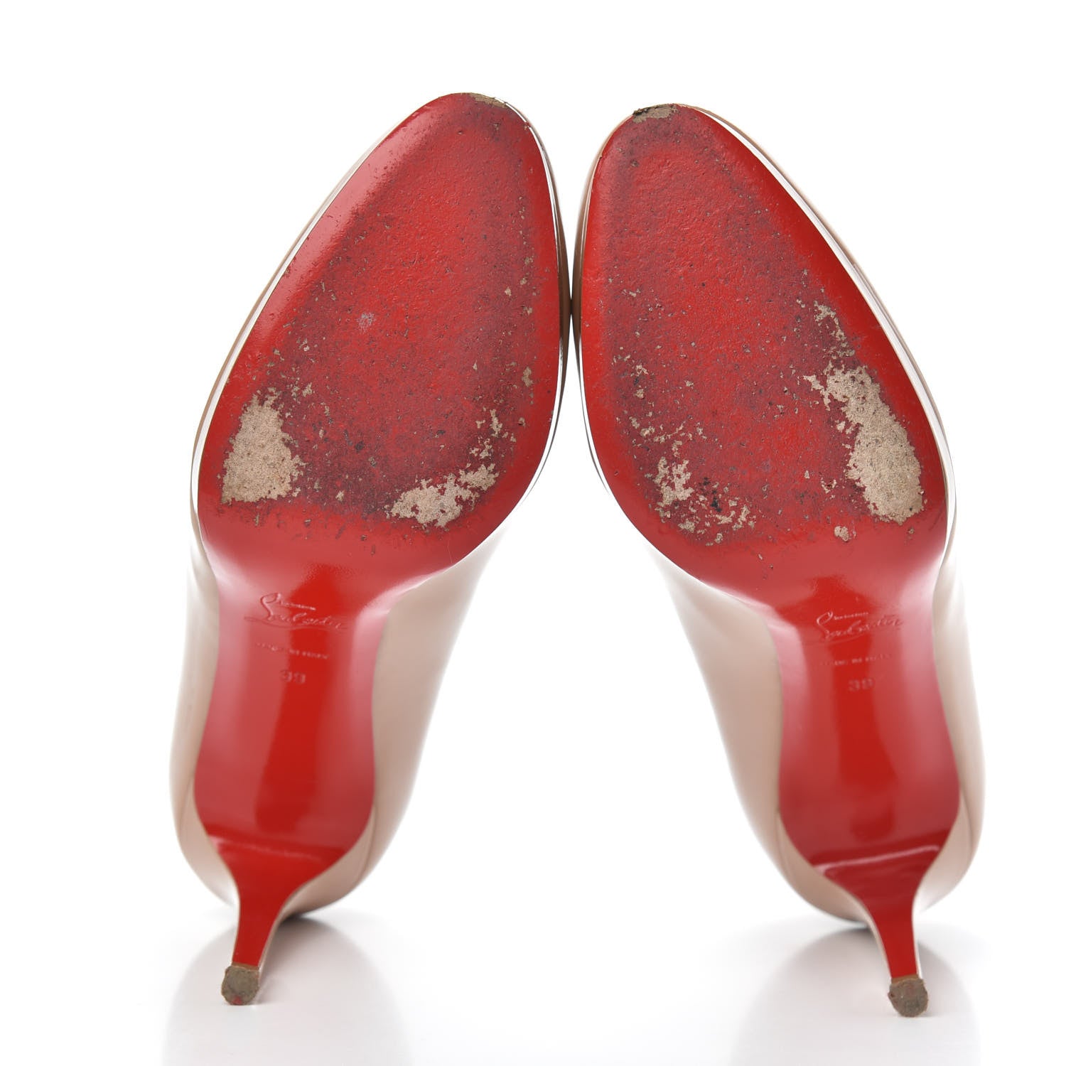 Christian Louboutin Patent New Simple 100 Pumps 39 Nude 5 of 10
