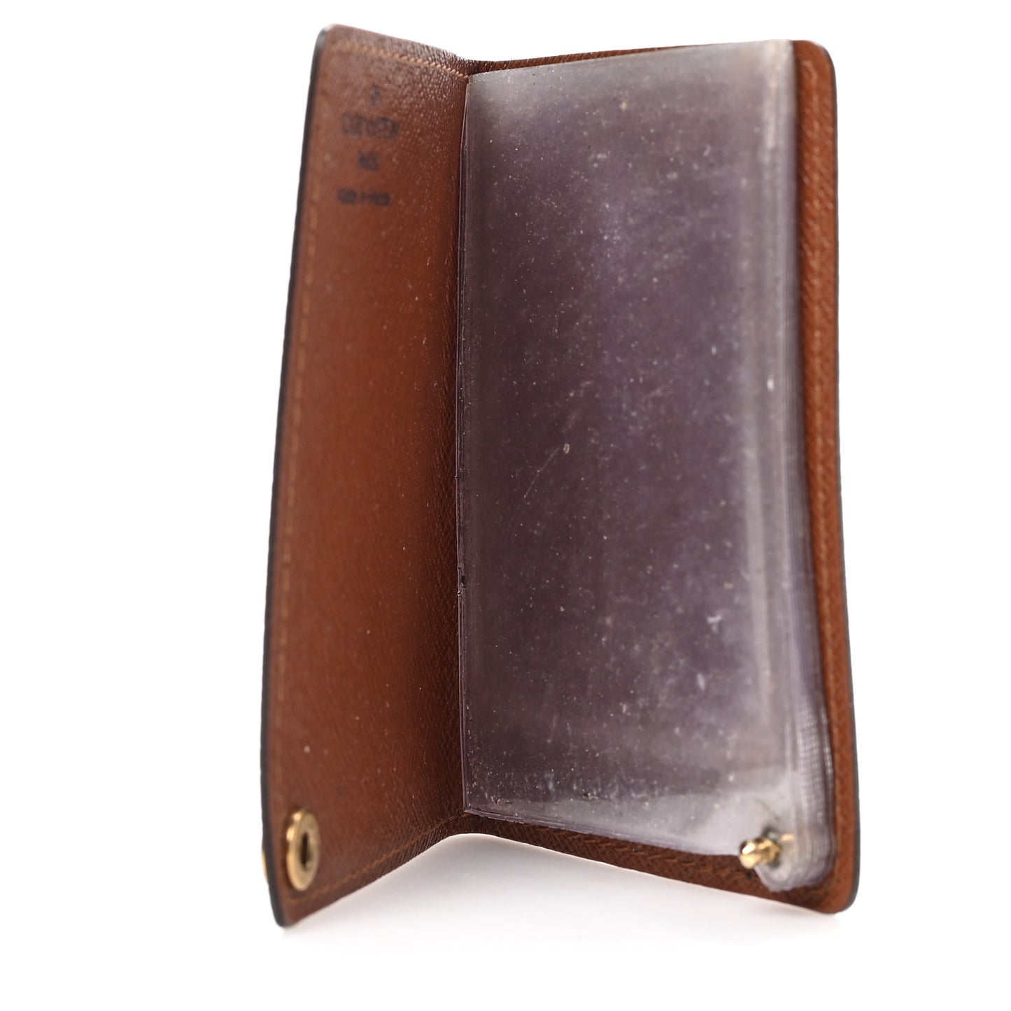 Monogram Credit Card Photo Holder