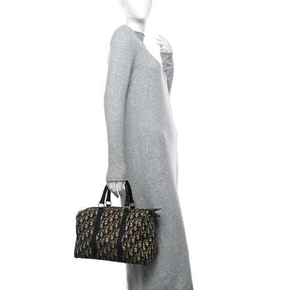 Christian Dior Monogram Boston Black 2 of 12