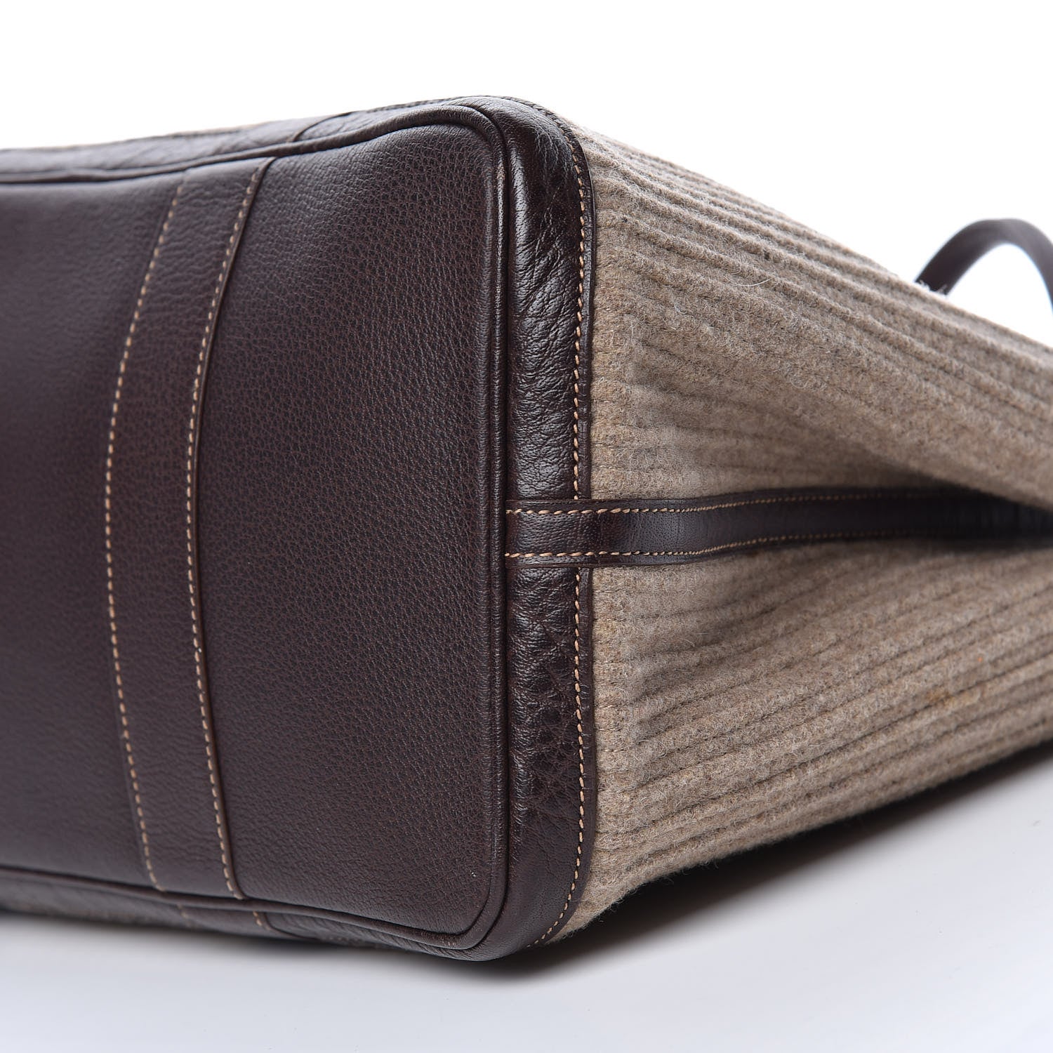 Hermes Ribbed Wool Negonda Garden Party MM 36 9 of 9