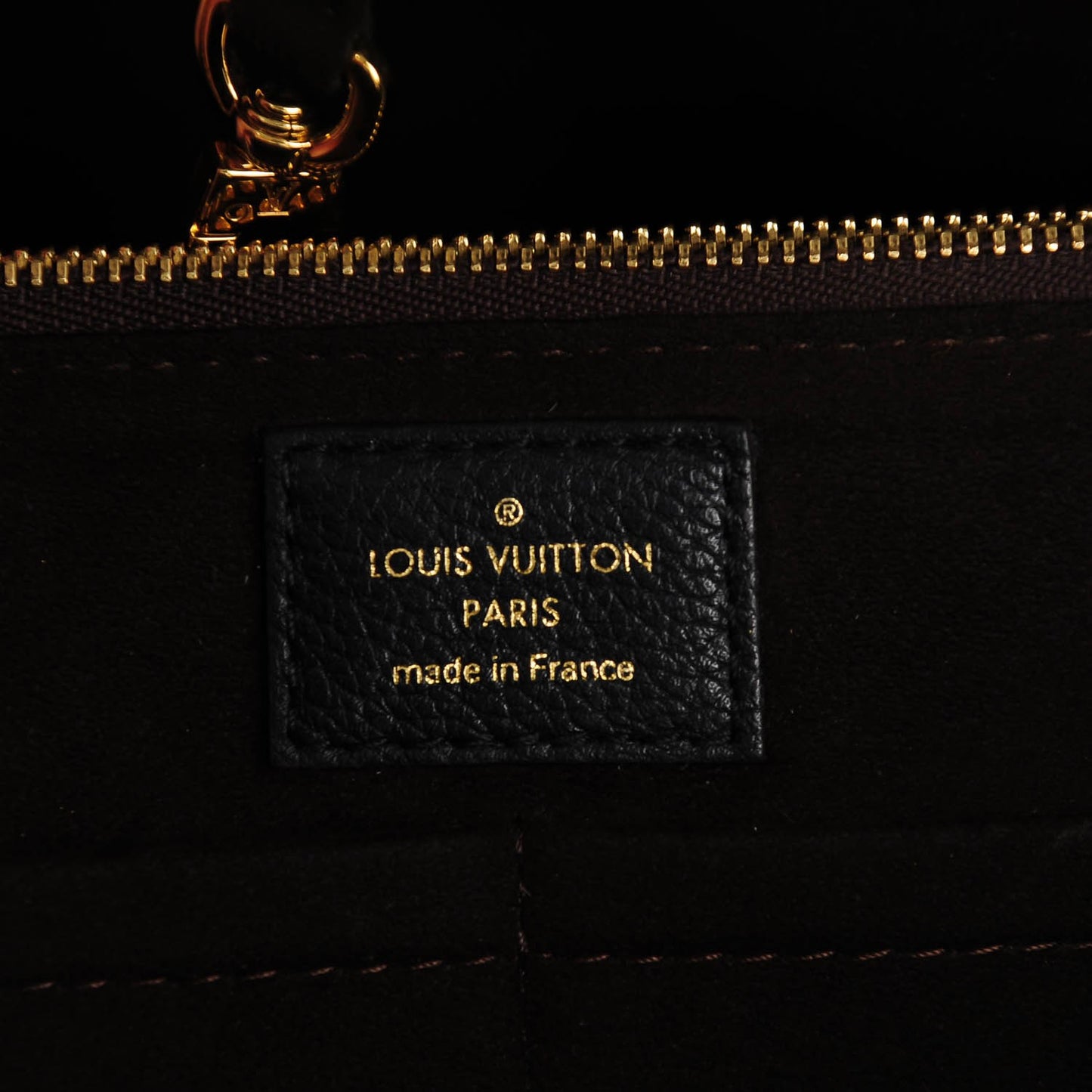 Calfskin Monogram Kimono Tote Black