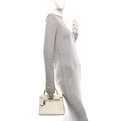 Hermes Togo Kelly Retourne 25 Mushroom 2 of 13