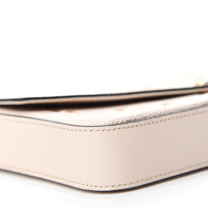Louis Vuitton Empreinte Monogram Giant By The Pool Felicie Pochette Chain Wallet Cream Saffron 6 of 11