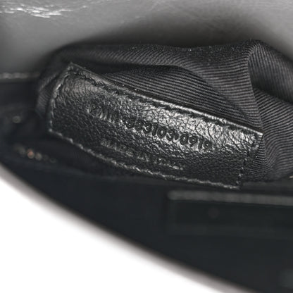 Saint Laurent Crinkled Calfskin Matelasse Monogram Niki Chain Wallet Storm 7 of 10