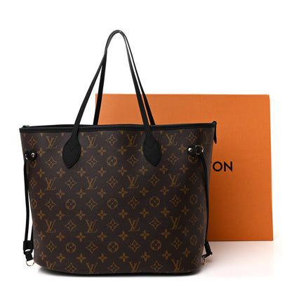 Louis Vuitton Monogram Calfskin Neo Neverfull Inside Out MM  Black 12 of 12