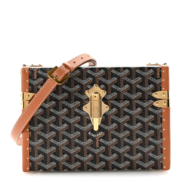 ゴーヤル　GOYARDケース ブラック・ブラウン GOYARD - GOYARD ゴヤ―ル Saint Sulpice サンシュルピス Card Case