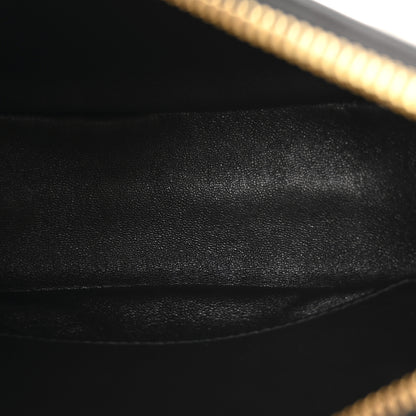 Prada Soft Calfskin Arque Shoulder Bag Black 5 of 12