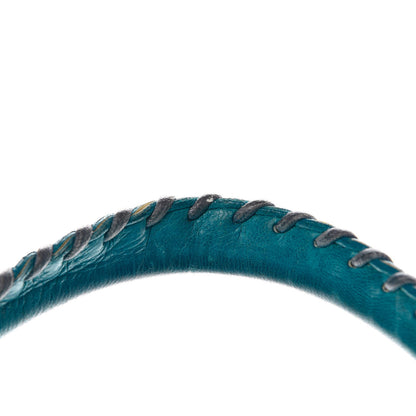 Balenciaga Agneau Classic Hardware Weekender Turquoise 16 of 23