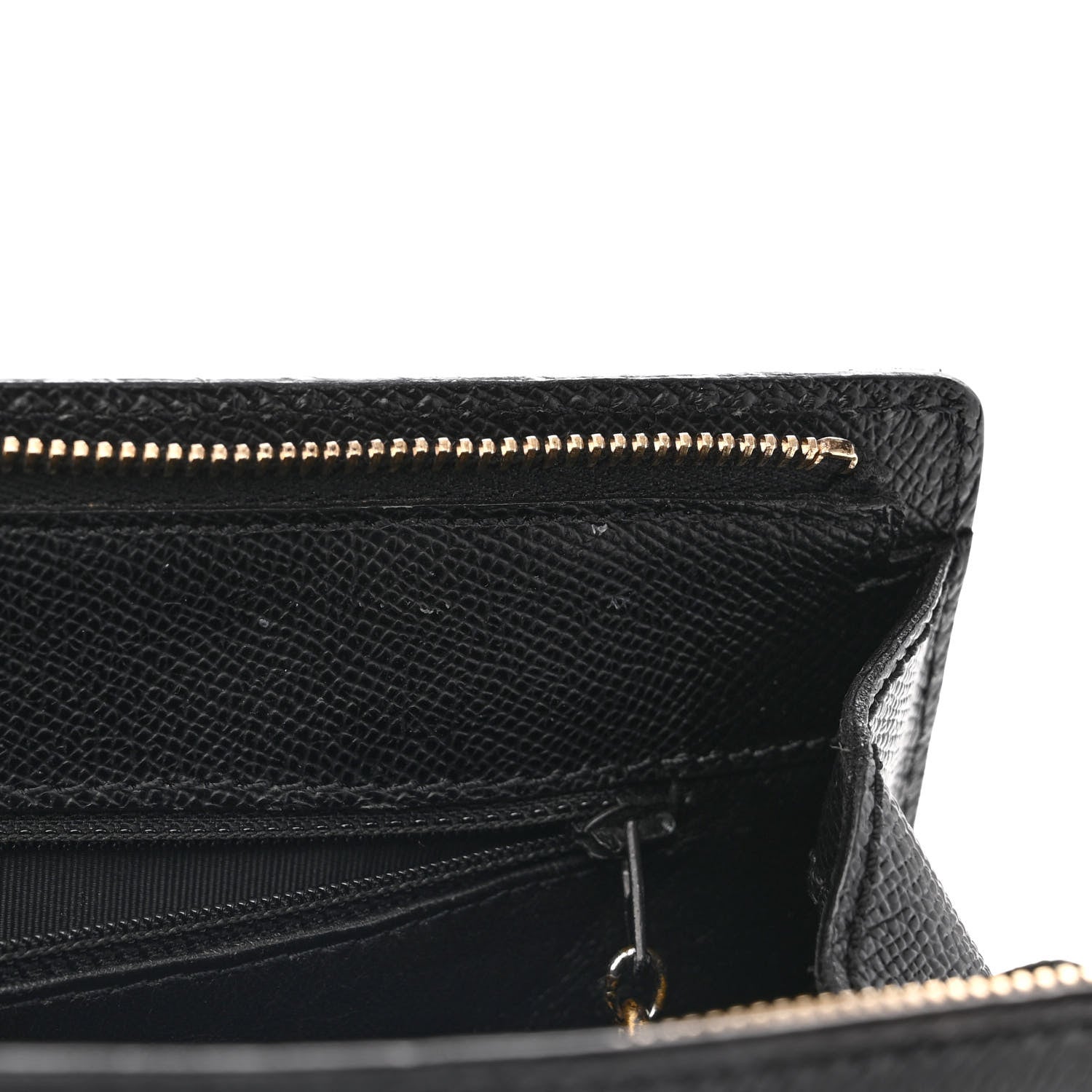 Chanel Grained Calfskin Shoulder Bag Black 14 of 15