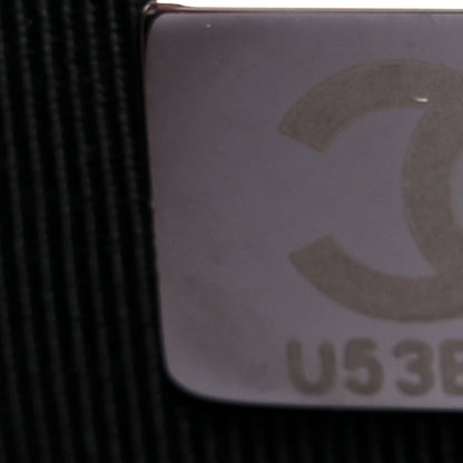 Chanel Glossy Calfskin Quilted Medium Chanel 19 Flap White Black 7 of 9