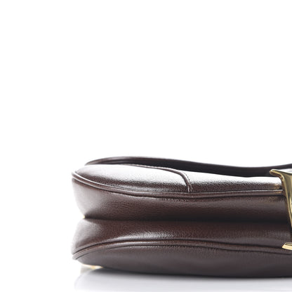 Christian Dior Calfskin Saddle Bag Brown 5 of 9