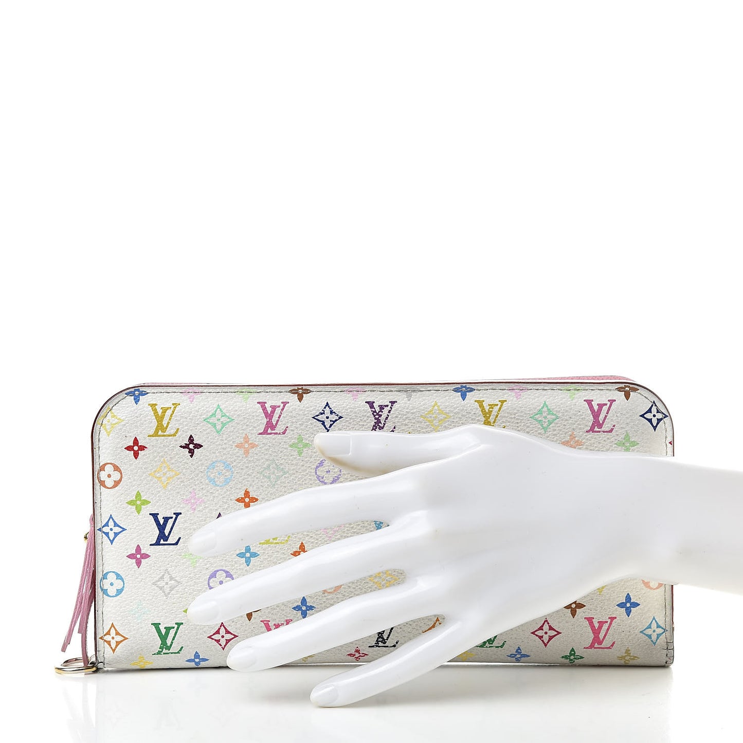 Monogram Multicolor Insolite Wallet White Litchi