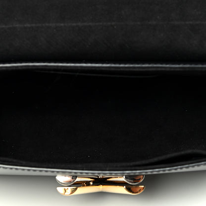 Louis Vuitton Epi Love Lock Twist Shoulder Bag MM Black 4 of 4