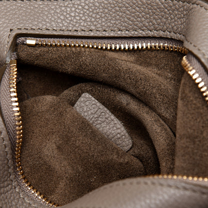 Celine Soft Grained Calfskin Small Belt Cabas Phantom Taupe 10 of 10