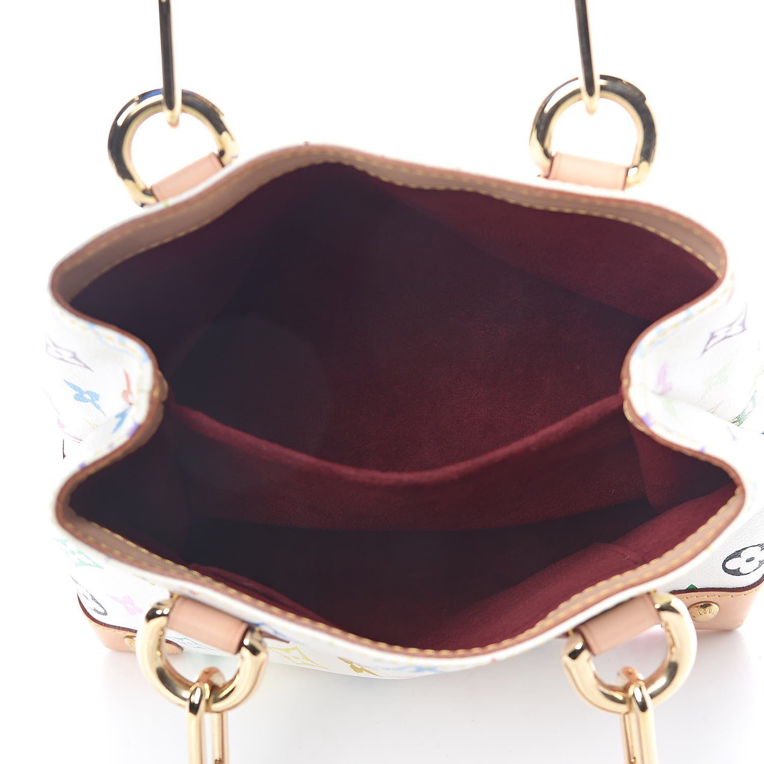 Louis Vuitton Monogram Multicolor Audra White 5 of 10