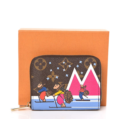 Louis Vuitton Monogram 2018 Christmas Animation Zippy Coin Purse 8 of 8