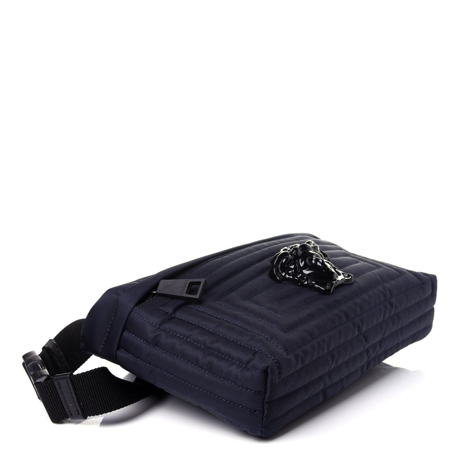 Versace Nylon Palazzo Medusa Belt Bag Navy 4 of 14